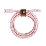 Belkin สายชาร์จ DuraTek Plus Lightning Cable with Strap USB-A to Lightning [1.2 เมตร / 3 เมตร]