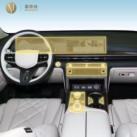 MUQSHI Pre cutting car Interior PPF paint protection film console Scratch resistant repair TPU film 