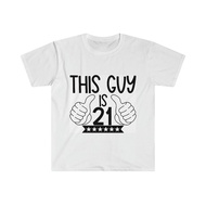 21 Year Old Birthday Unisex T-Shirt This Guy Is 2003 Tee 21St Gift