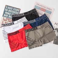 Fashion Men's Munafie Boxer brief spandex