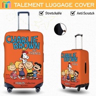 Snoopy Luggage Protector Cover Personalized Suitcase cover Stretchable Travel Luggage Accessories An