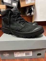 PALLADIUM PAMPA CUFF LITE+ WP+ LTH輕量皮革防水靴-中性-黑