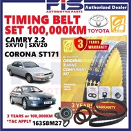 FIS Original GAIDO Timing Belt Set Toyota Camry 2.2 SXV10 SXV20 Corona ST171 163S8M27 Belting Kereta