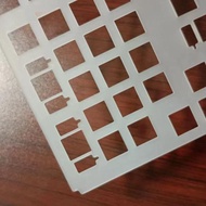 Lucky 65 Positioning Plate for Mechanical Keyboard Tri-mode Fr4 Pom PC PP Carbon Fiber Metal Plate C