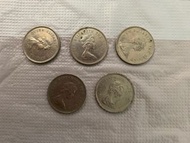 1978 1979 一元女皇頭硬幣