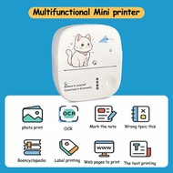 Mini Bluetooth Thermal Printer | Student Mistake Printer, Photo & Label Printer | Portable No-Ink Pr