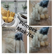 Pempek Palembang Ikan Tenggiri Asli Empek Mpek Telor Selam Kecil 10pcs