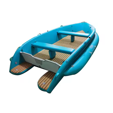 Inflatable SV Sport Yacht High Quality PVC Hull Speed Fishing Boat For Outdoor Water Recreation Spor
