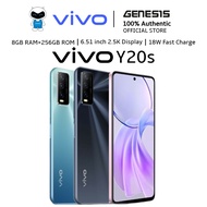 สมาร์ทโฟน VIVO Y20s แรม 8GB รอม 256GB แบตเตอรี่ 5000mAh ระบบปฏิบัติการ Android 10 หน้าจอ 6.51 นิ้ว