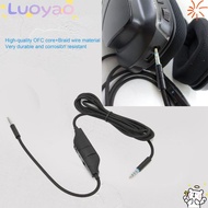 LUOYAO1 Audio Cable, with Volume and Microphone Control 3.5mm to 3.5mm Gaming Headset Cable, Plug an