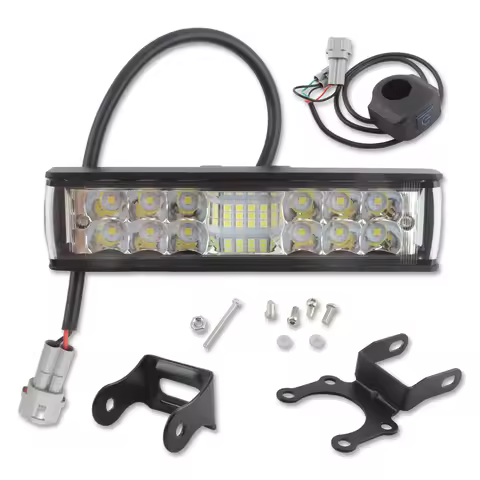 Electric Dirt Bike LED Headlight For Surron Light Bee X S Dirt Pit Bike Enduro Motocross Spotlight R