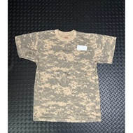 (Size M) Chest 18 Length 26 Authentic American Military T-Shirt US Army Navy Air Force USMC Camoufla