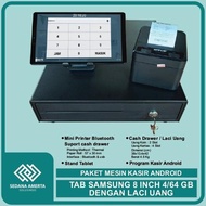 (BARU) Paket Mesin POS Kasir Android Tablet/Tab SAMSUNG 8 Inch 3/32 -