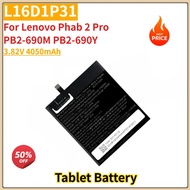 High Quality Tablet Battery L16D1P31 3.82V 4050mAh For Lenovo Phab 2 Pro PB2-690M PB2-690Y Brand New