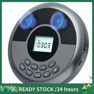 Portable Bluetooth CD Player Rechargeable Discman with Dual Speakers and Headphones  Cd Player Mp3 P