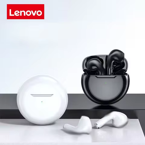 Lenovo TWS Bluetooth Earphones Wireless Bluetooth Headset Noise Cancelling Earbuds with Mic Waterpro