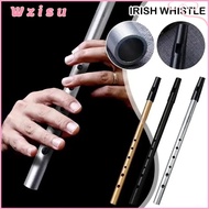 HOUSEMAIDSTORE41HO4 C/D Key Irish Whistle Flute Easy-to-learn 6 Holes Aluminum Tin Whistle Tradition