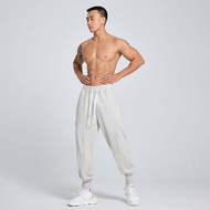 seluar tracksuit lelaki elgini tracksuit baggy tracksuit NOXXNOXX Heavy Men Loose Fitness Sports Tro