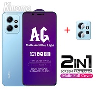 AG Full Cover Matte Tempered Glass Eye Protection Screen Protector Film Xiaomi Redmi Note 12 Pro Plus 5G 11 Pro+ 11 Pro 4G 10 10s 12s 11s 5G 10 Pro 9 9s 9 Pro Lens Protector Film