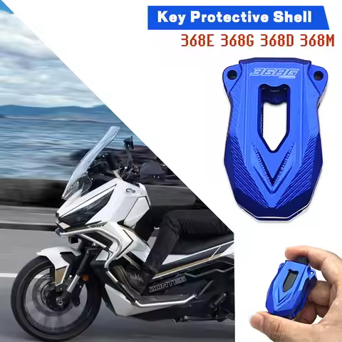 For Zontes 2023-2025 368E 368G 368D 368M 350D 350M 703F Motorcycle CNC Key Protective Shell Remote C