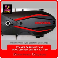 CVT Vario LED Old Garnish Sticker New 125 LED/ 150 Cutting Sticker
