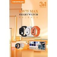 SMART WATCH KW75 MAX ULTRA 3IN1