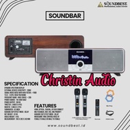 Speaker SoundBest Soundbar Speaker Box Free 2 Mic Wireless