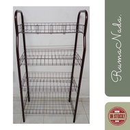 4 Layer Multi Purpose Rack - Rak 4 Tingkat / Rak Baju Serbaguna / Dish Plate Rack / Kitchen Organize