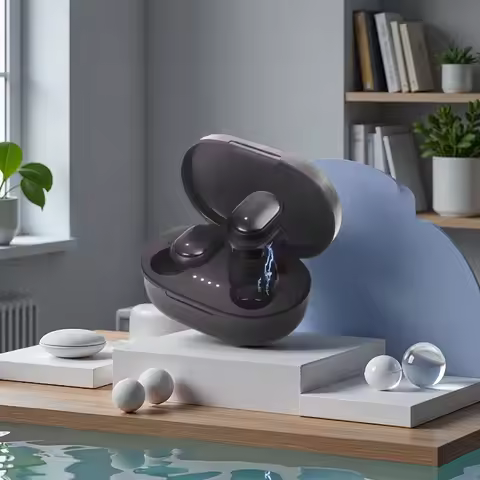 Original A6S TWS Wireless Bluetooth Headset with Mic Earbuds Noice Earphone Bluetooth Headphones