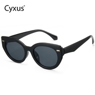 Cyxus Uv400 Sunglasses Fashion Cat Eye Design For Men/Women Mirrored Sun Glasses Shades With UV400  