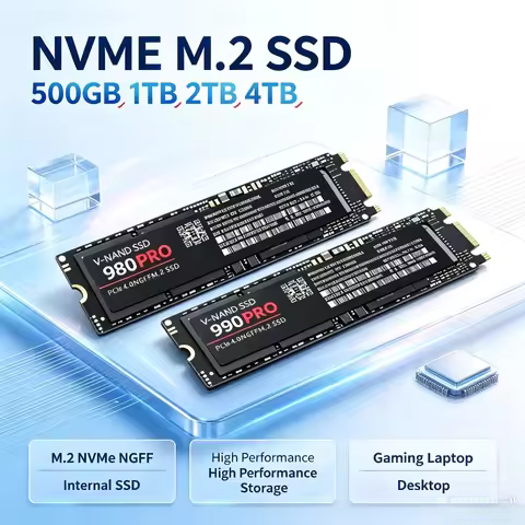 M.2 NVMe NGFF Internal SSD 500GB 1TB 2TB 4TB Hard Drive For Gaming PC Laptop Desktop Computer Pro Ma
