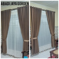 Premium PLAIN blackout CURTAINS 9 WAVES