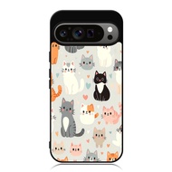 Phone Case Google Pixel 9 8 7 6 5 4 3 Pro XL 4g 5g TPU Custom Softcase Cats Cats Cats