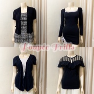 Black Tops | Shoujo Coquette Dollete Himekaji Preloved Tops