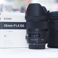 [WTS][USED] SIGMA 35MM F1.4 ART FOR NIKON F