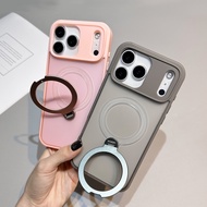 [NEW]Suitable for Apple17PROMAX Phone case R5 TPU+PC+360Bracket+Skin Feeling+Magnetic Force1800 iPho