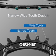 DECKAS 104BCD Chainring 34T 32T Narrow Wide Coroa 104bcd 38T 36T Single 104 BCD Chain Ring 34 36 Tee