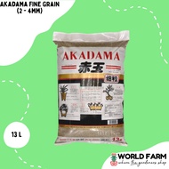 Akadama Fine Grain (2 - 4mm), (Approx. 9.5kg) 13L
