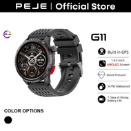 [PEJE G11] Smart Watch GPS Positioning Blood Pressure Blood Oxygen Monitoring 1.43 "AMOLED Round Scr