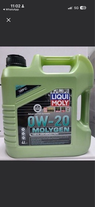 LIQUI MOLY 0W-20 MOLYGEN 機油