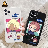HP Blue Lock Case SM097 iphone 6 6S 7 8 X XR XS MAX 11 12 13 Pro Max 14 Plus Casing Shidou Itoshi Sa