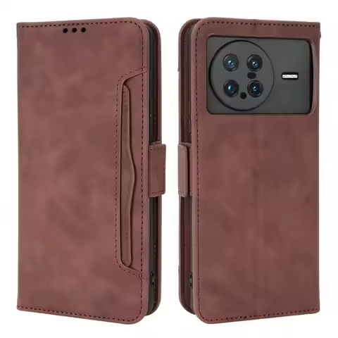 For Vivo X Note 5G 2022 Luxury Case Portable Card Slot Leather Wallet Phone Holder Shell VIVO X NOTE