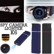 Kamera pengintai Bentuk Korek Api Spy Lighter V18 K6 Hidden Camera Camcorder Flaslight Multifungsi s