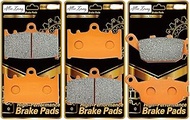 ALLIE ZENG High-Performance Motorcycle Brake Pads - Carbon Fiber, Low Noise, Compatible with Fit for