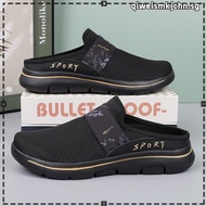 [35-48]lightweight women Half shoes mesh Slip on Shoes Causal shoes for women