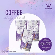 🔥Ready Stock: LADY POWER X3 BY WOWA kopi jamu wanita sihat segar