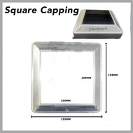 4”x4”(100x100mm) Square Capping Cover Hollow Mild Steel / Penutup Hollow Besi