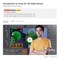 Game Design Video Course-Introduction to Unity for 3D Video Games
