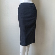 Vintage Margaret Howell British Designer Pencil Mid Length Skirt