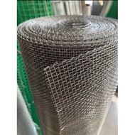 3Ft x Heavy Duty GI Square Wire Mesh Net Netting / Dawai /Jaring Tapis Pasir / Dawai Menapis - Heavy